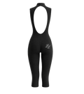 The Noir Sculpt Capri Romper